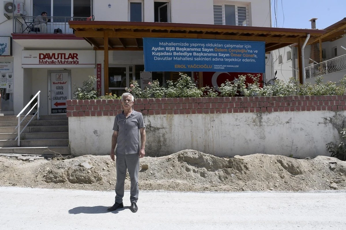 Davutlar Mahallesi’ne 40 milyonluk yatırımla sorunlar çözülüyor