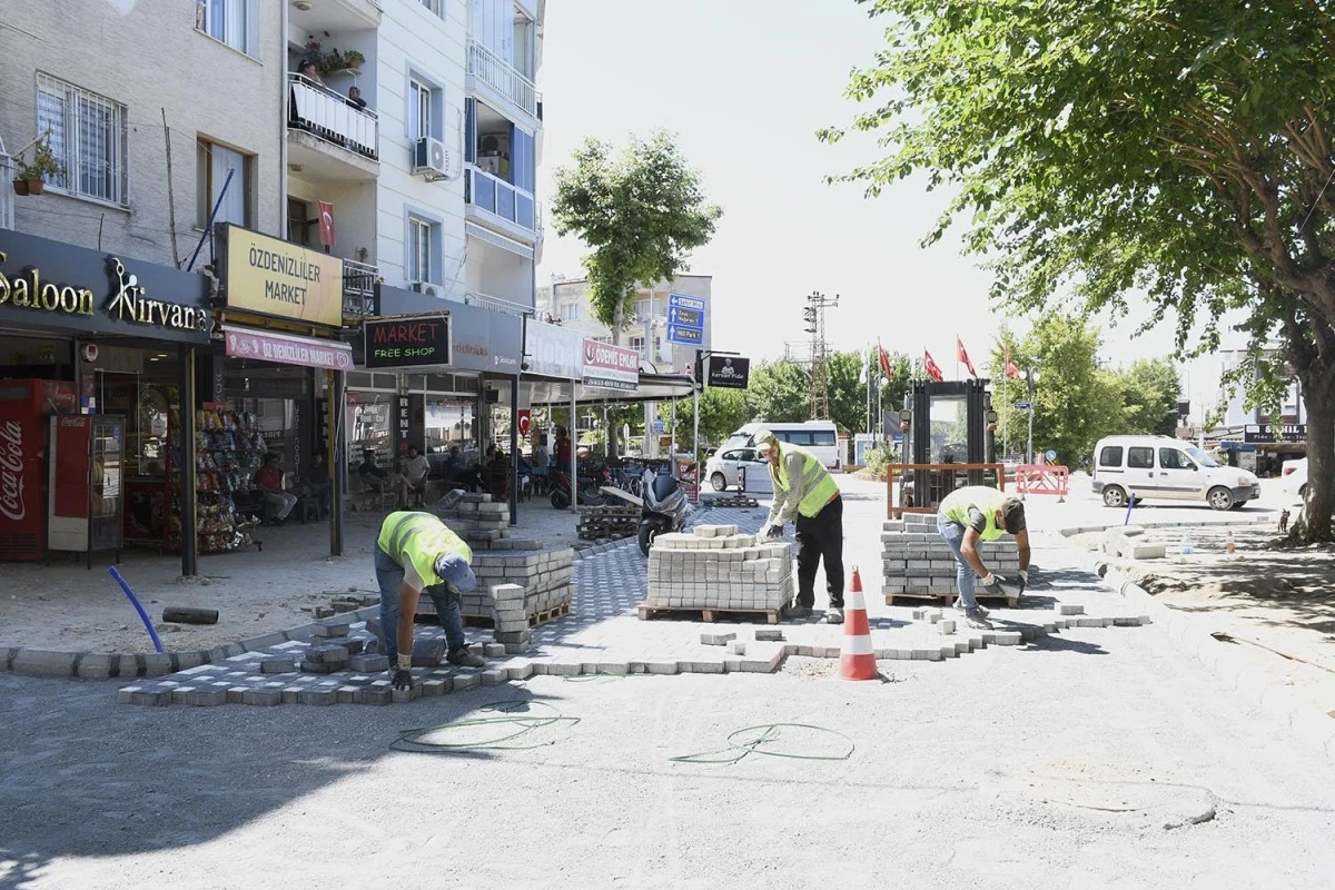 Güzelçamlı Mahallesi'nde çalışmalar sürüyor