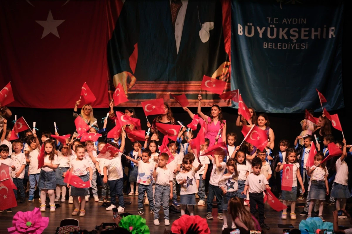 AYDIN BÜYÜKŞEHİR BELEDİYESİ ÇOCUK GELİŞİM MERKEZLERİNDEN YILSONU GÖSTERİLERİ