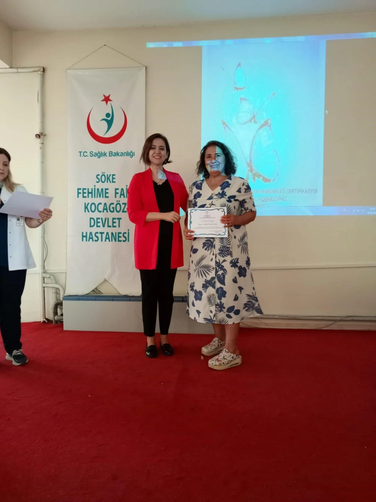 Söke’de 11 hemşire teorik ve uygulama eğitimcisi oldu