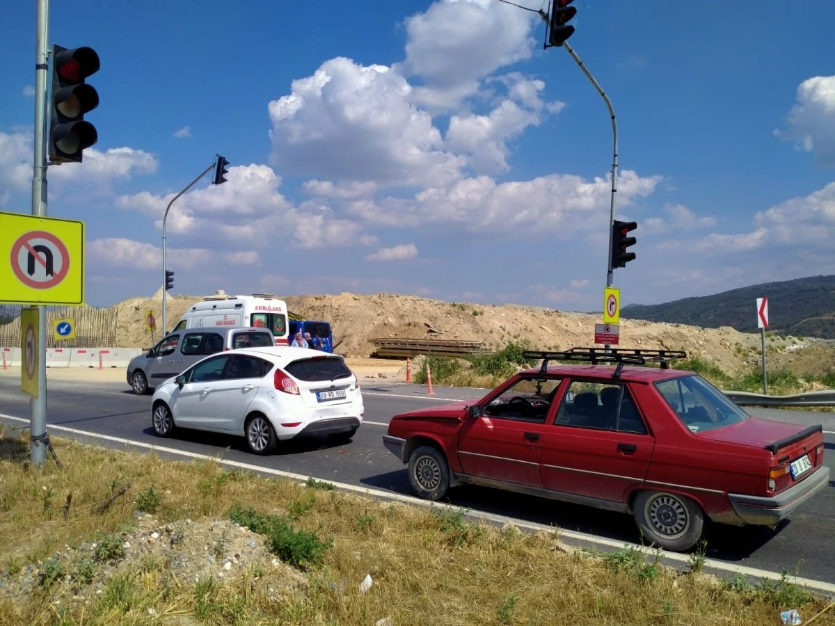 Ani fren kaza getirdi: 1 yaralı
