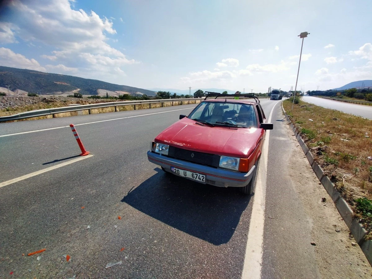 Ani fren kaza getirdi: 1 yaralı