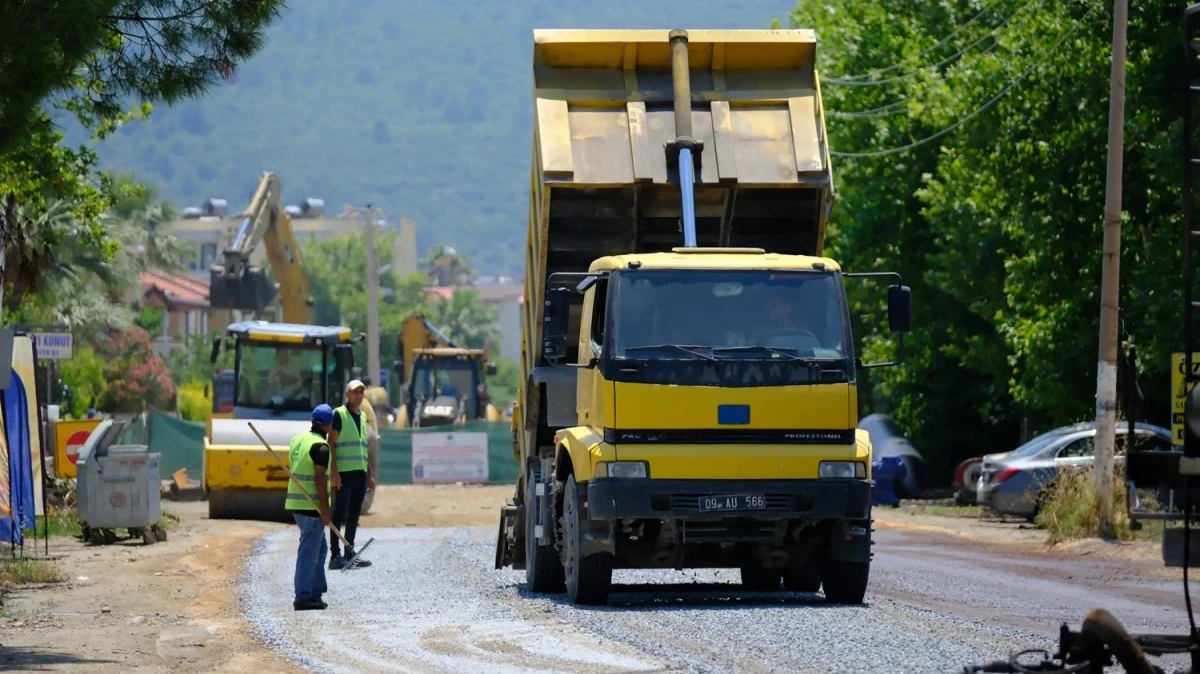 Aydın Büyükşehir Belediyesi altyapı çalışmalarında hız kesmiyor