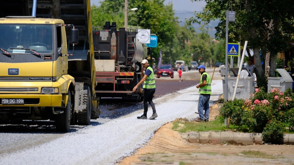 Aydın Büyükşehir Belediyesi altyapı çalışmalarında hız kesmiyor