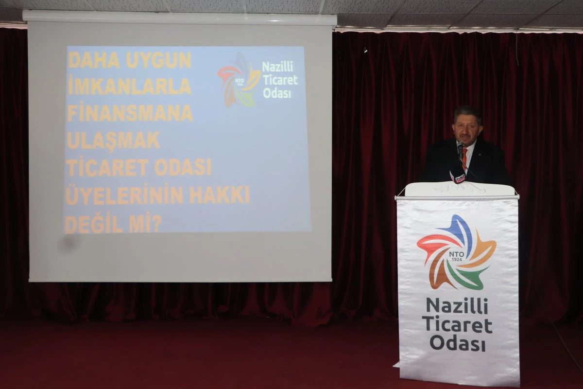 Buharkent’te Nazilli Ticaret Odası üye buluşma toplantısı yapıldı