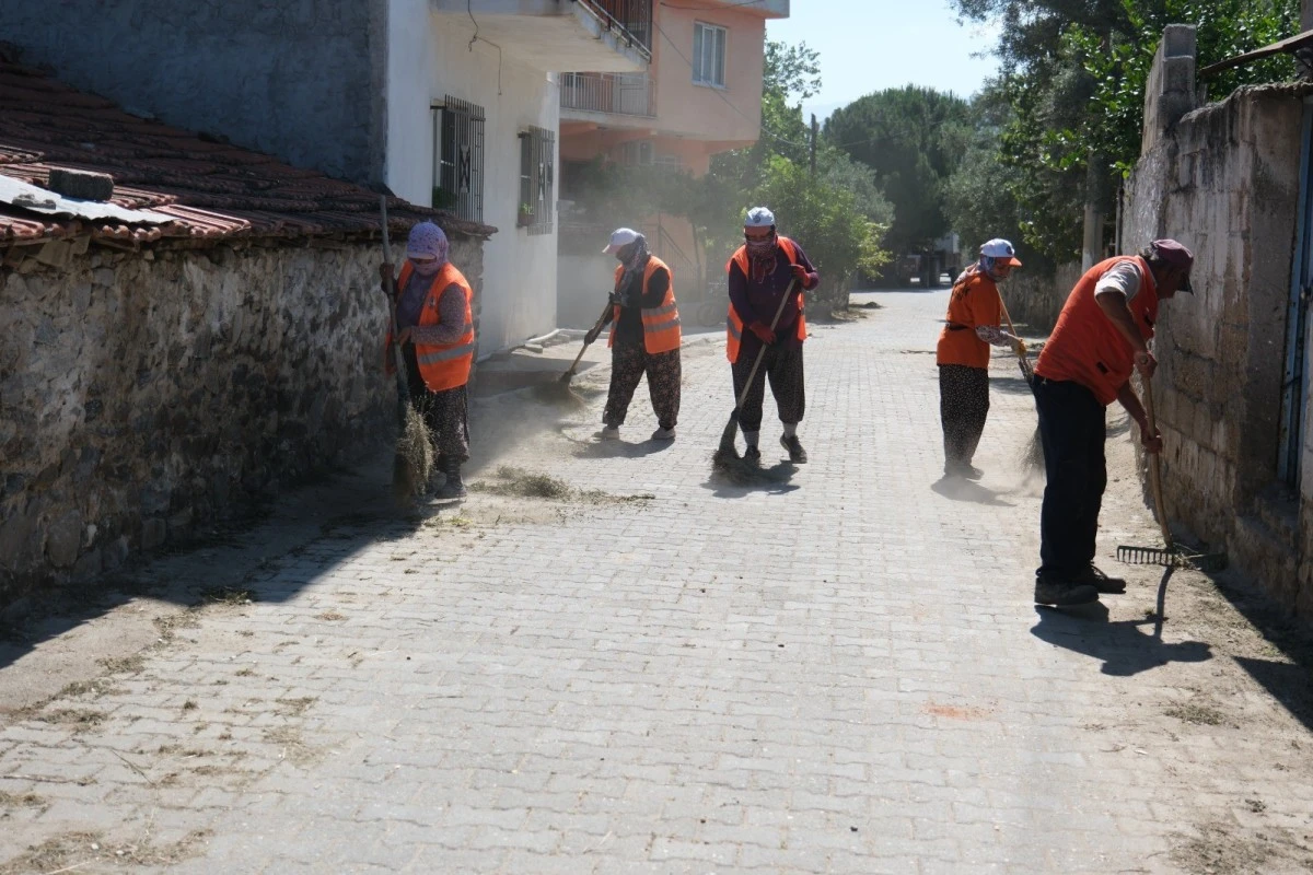 Kuyucak Belediyesi, ilçeyi bayrama hazırlıyor