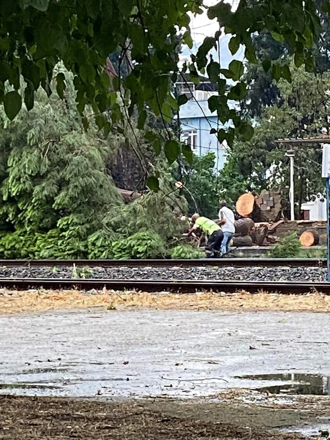 Kuyucak’ta tren seferleri durdu