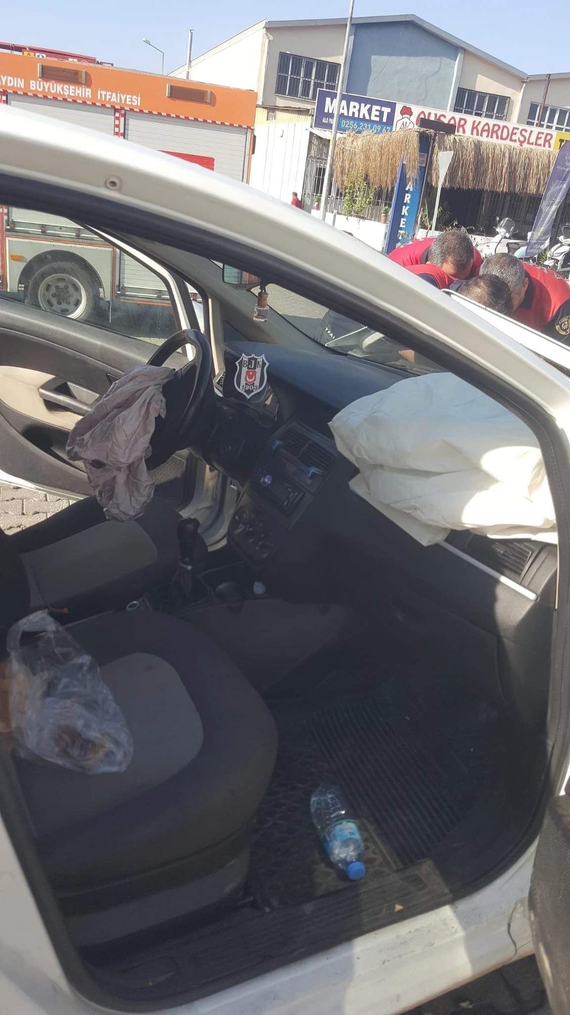 Aydın'da trafik kazası: 3 yaralı