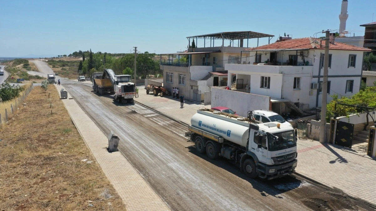 Aydın Büyükşehir Belediyesi Didim Denizköy Mahallesi'ni yeniliyor
