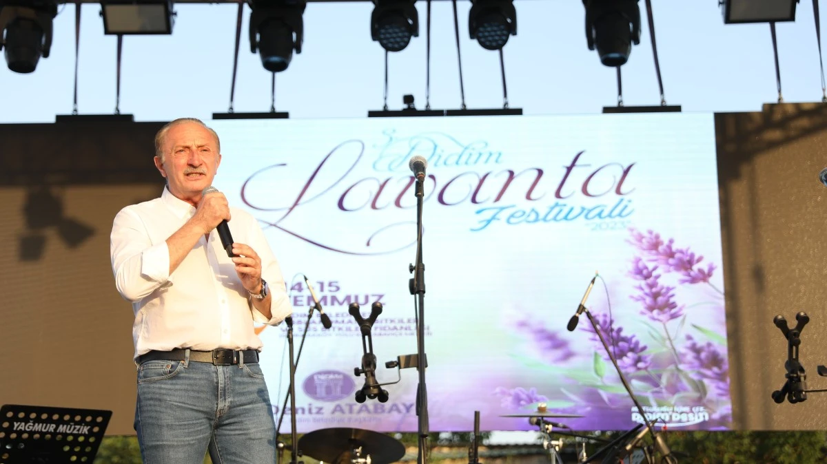 Didim Lavanta Festivali unutulmaz anlara sahne oldu