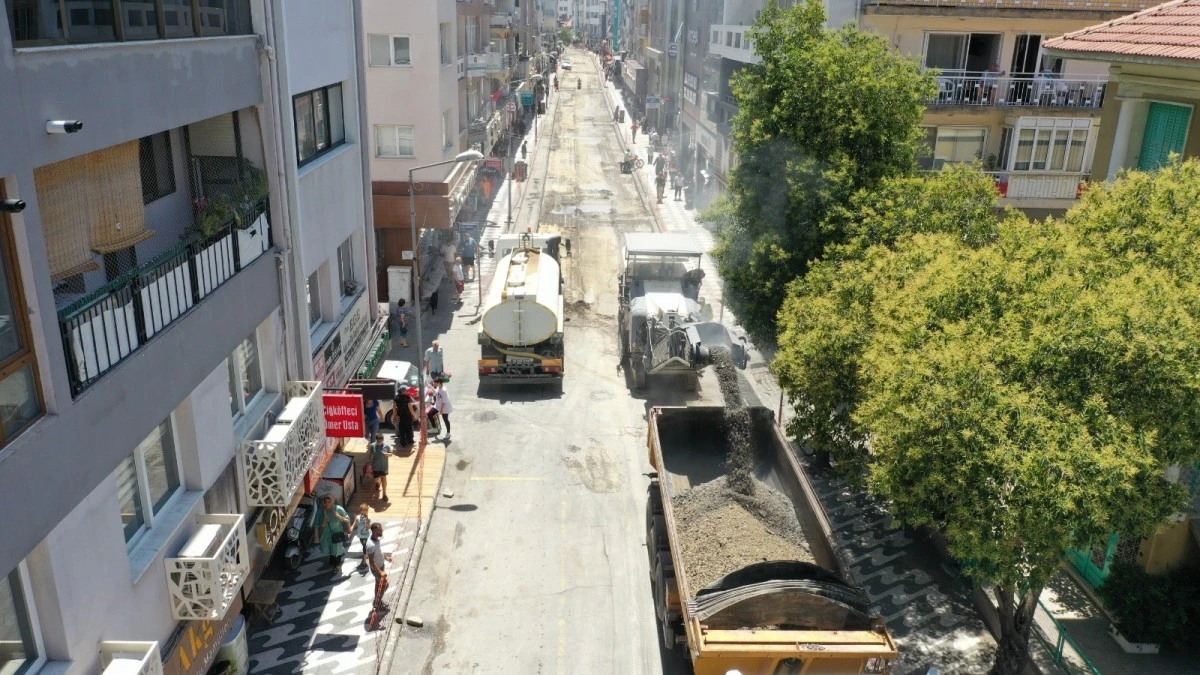 Söke'nin yolları yenileniyor
