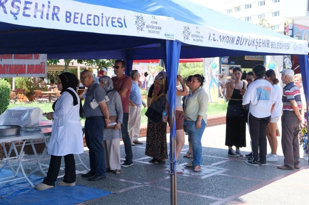 Aydın Büyükşehir Belediyesi'nden Kıbrıs şehitleri için lokma hayrı