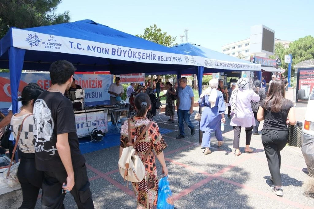 Aydın Büyükşehir Belediyesi'nden Kıbrıs şehitleri için lokma hayrı