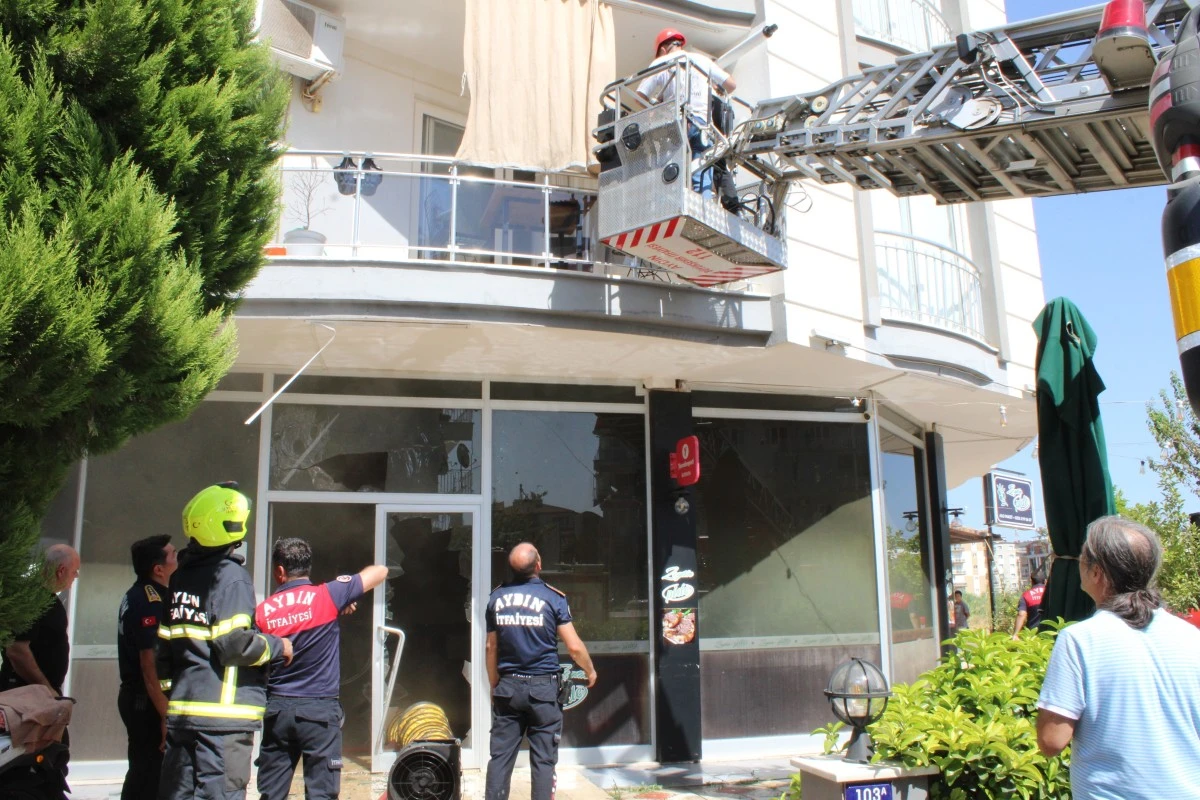 İtfaiyenin hızlı müdahalesi ile yangın büyümeden söndürüldü