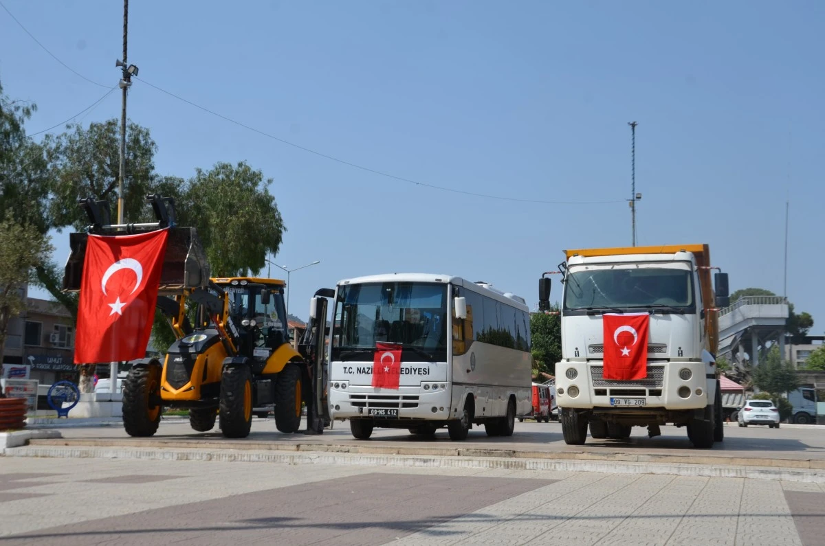 Koçarlı Belediyesi, İncirliova Belediyesi'ne kamyon tahsis etti