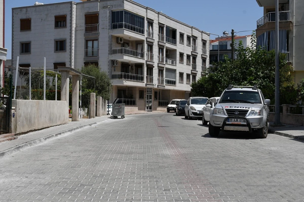Davutlar’da üstyapı çalışmaları aralıksız devam ediyor