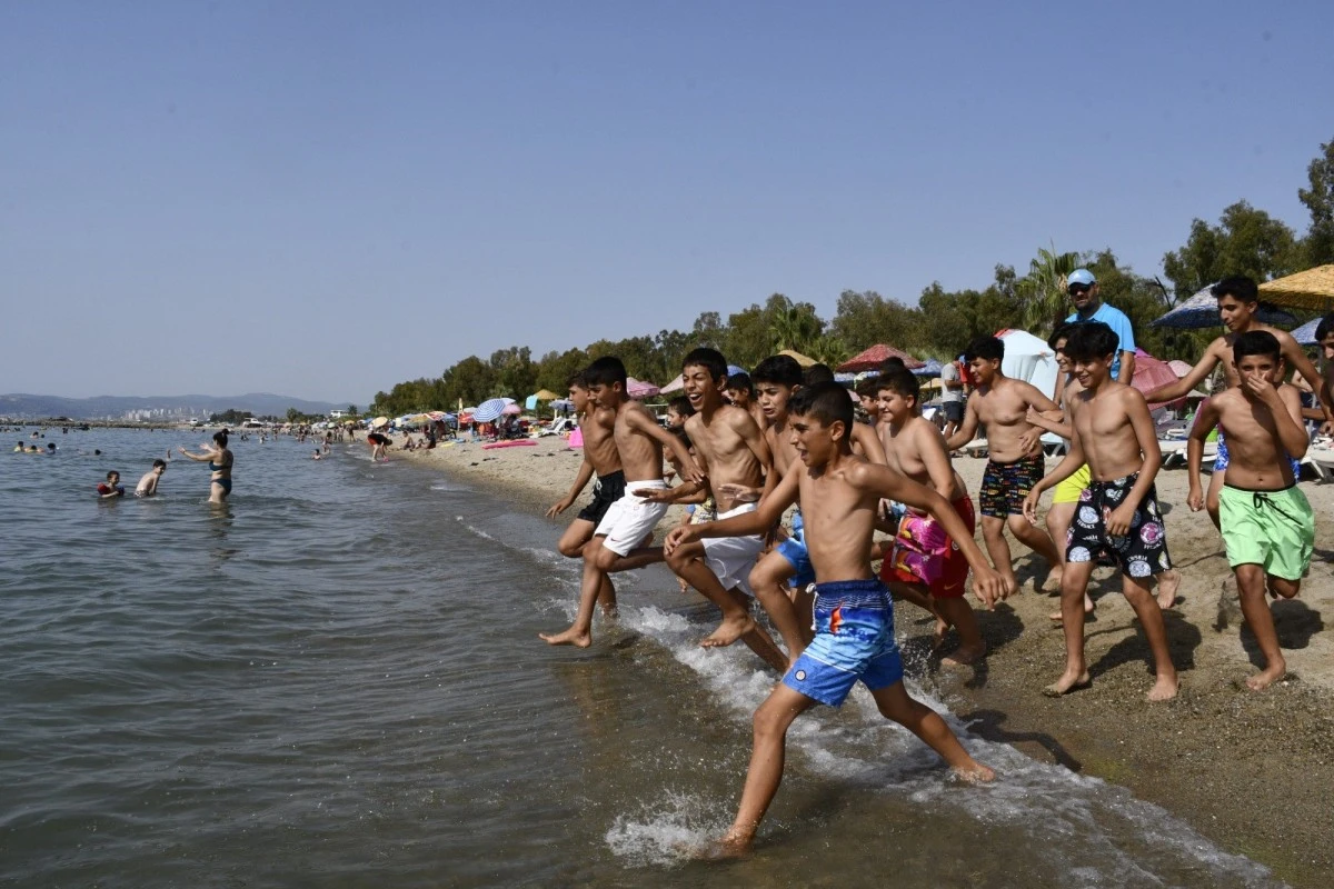 Kuşadası Belediyesi Nusaybinli çocuklara unutulmaz bir gün yaşattı