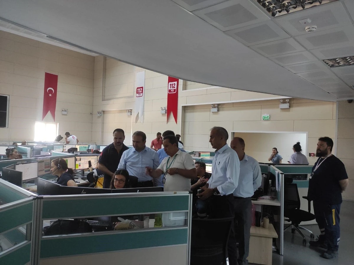 Aydın 112 Acil Çağrı Merkezi günde bin çağrıya cevap veriyor
