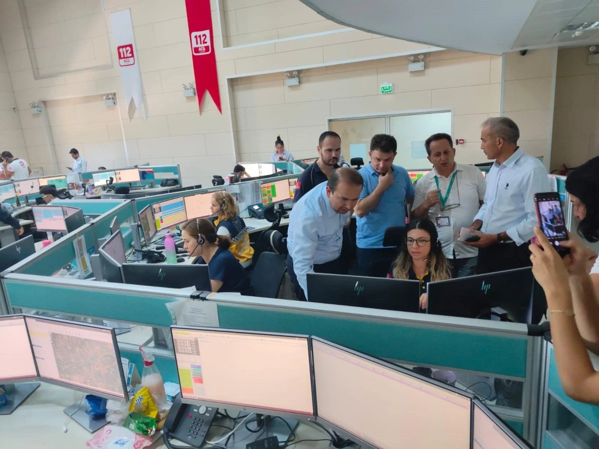 Aydın 112 Acil Çağrı Merkezi günde bin çağrıya cevap veriyor