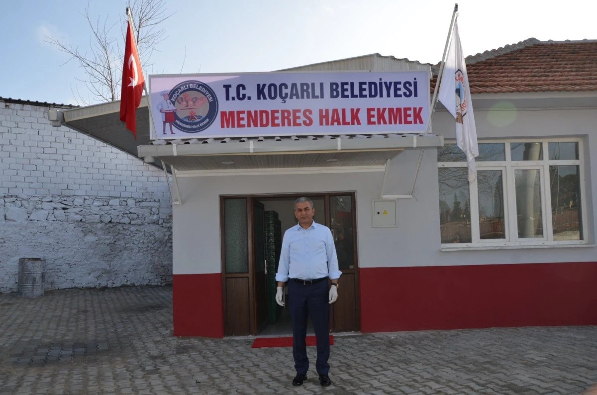 Koçarlı Belediyesi'nin ürettiği halk ekmeklere ilçe dışından talep artıyor