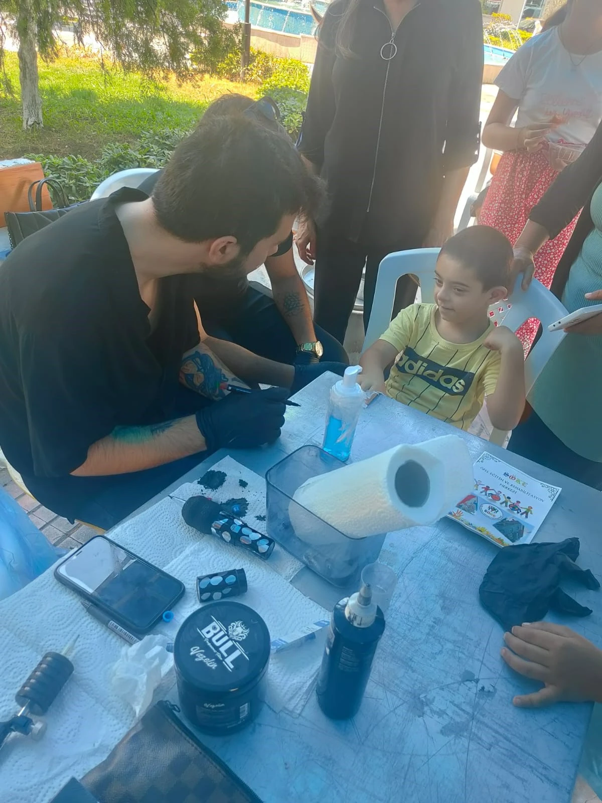 Söke'nin özel çocukları 'Sevgi İzi'ne dikkat çekti
