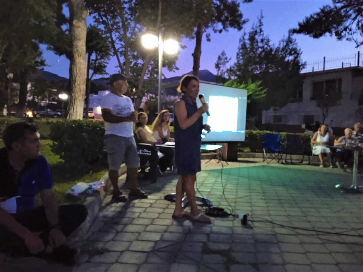 Doğaseverler, deniz kaplumbağaları konusunda bilgilendirildi