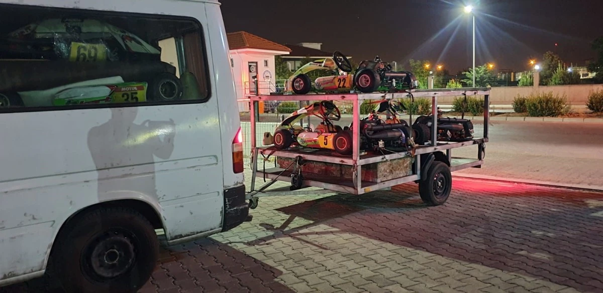 Nazilli’de go-kart araçları piste indi