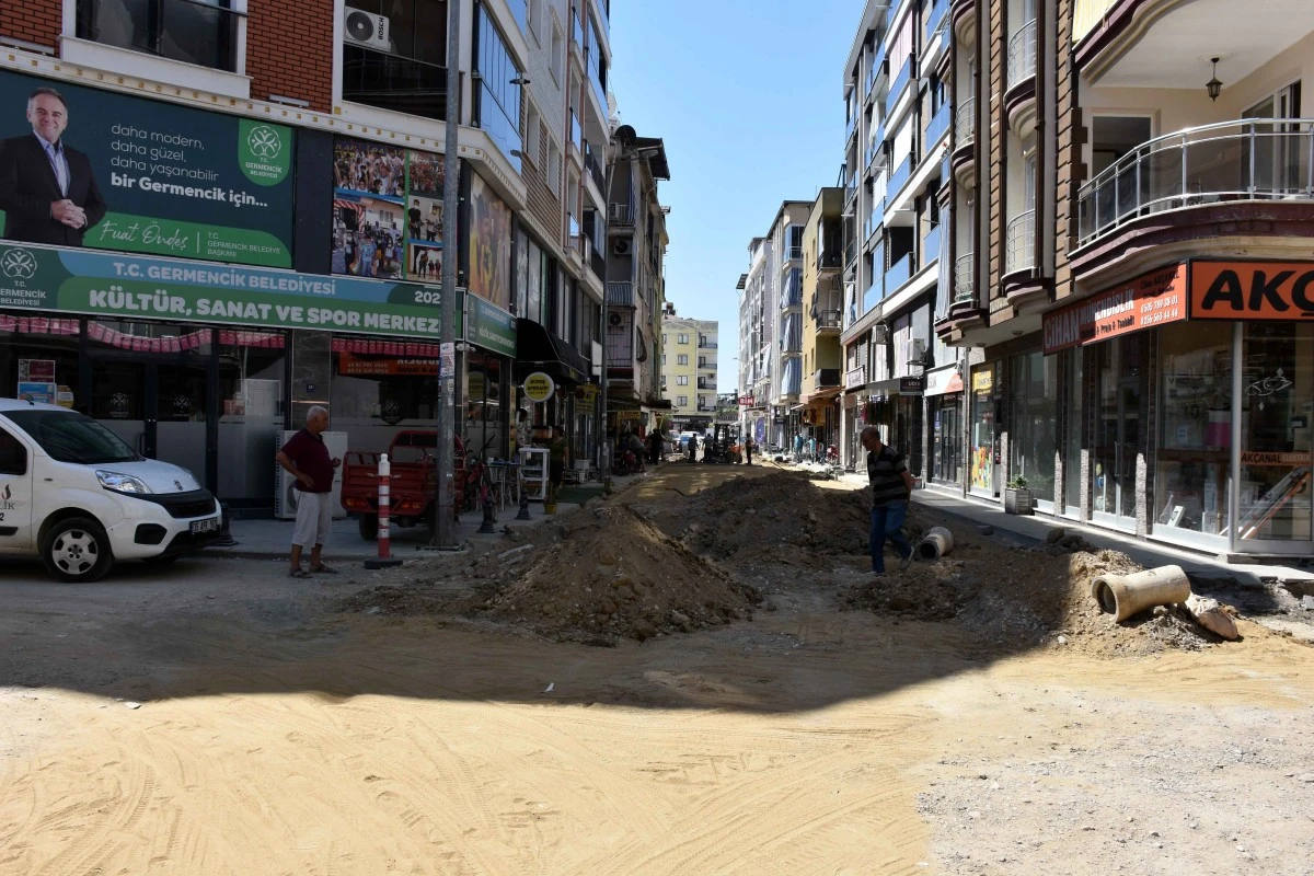 Germencik'te kronikleşen yol sorununa kalıcı çözüm
