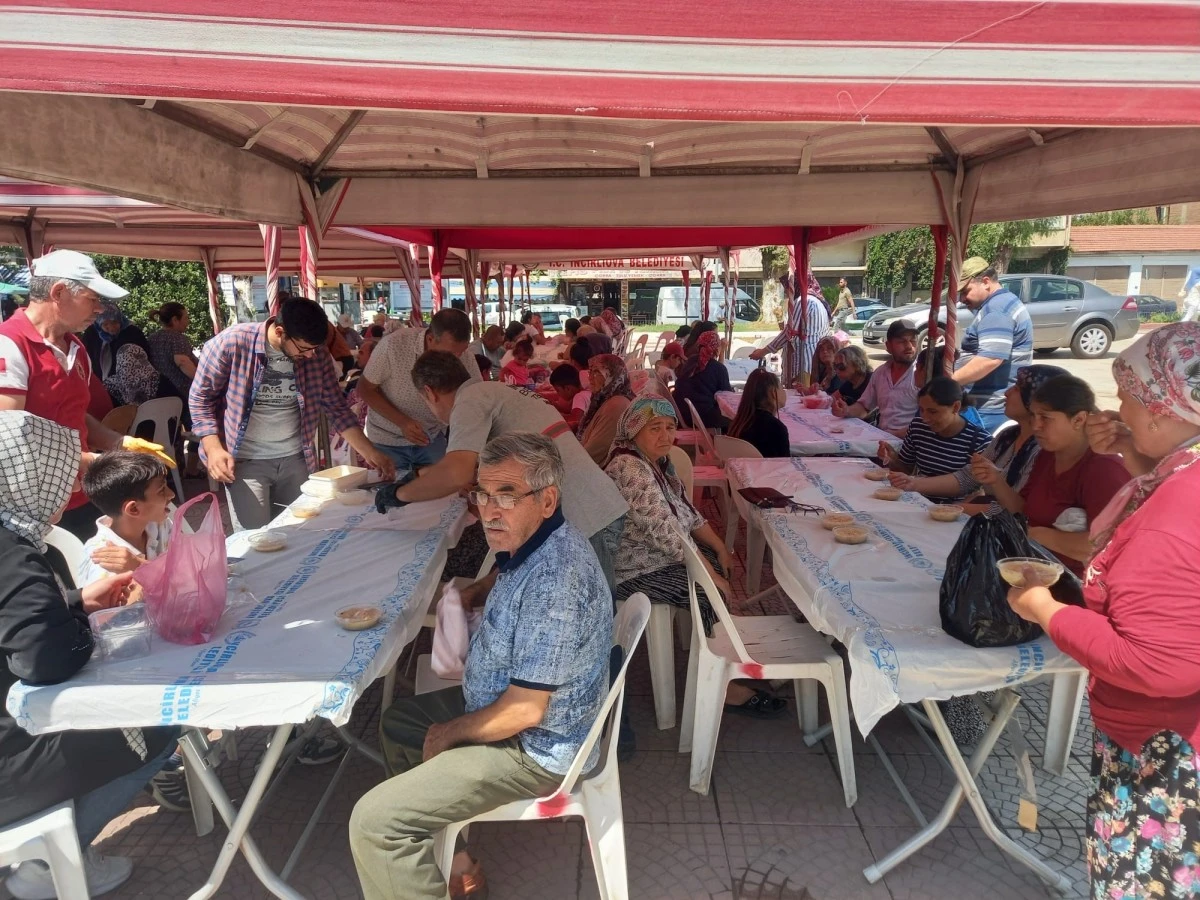 İncirliova’da halk aşureye doydu