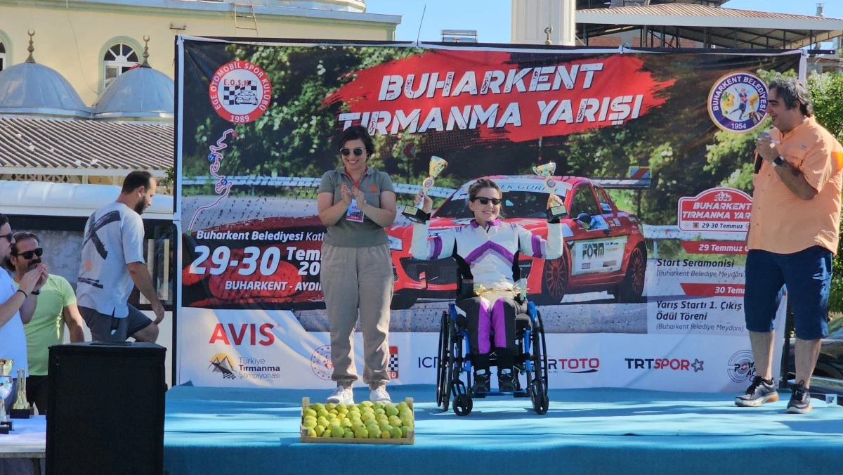 Engeli bile hayallerine engel olamadı