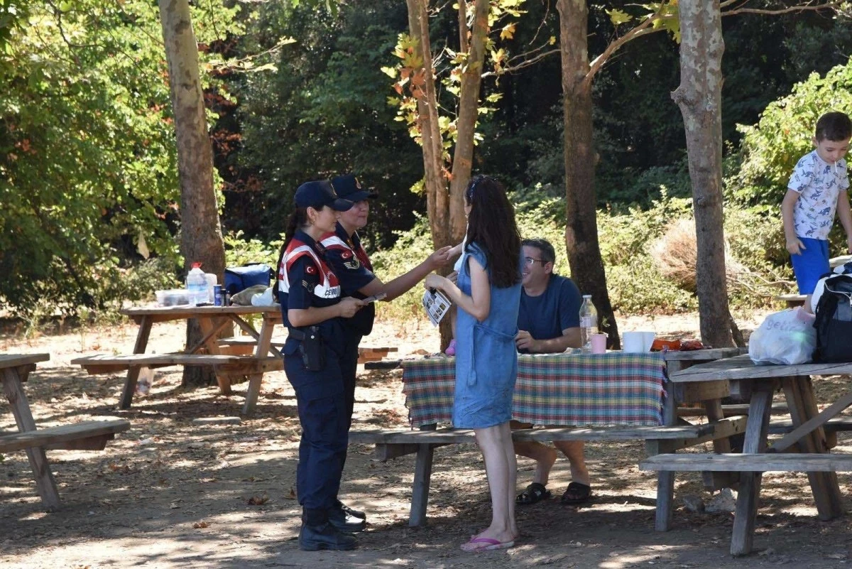 Ormanlık alanlar havadan ve karadan denetlendi