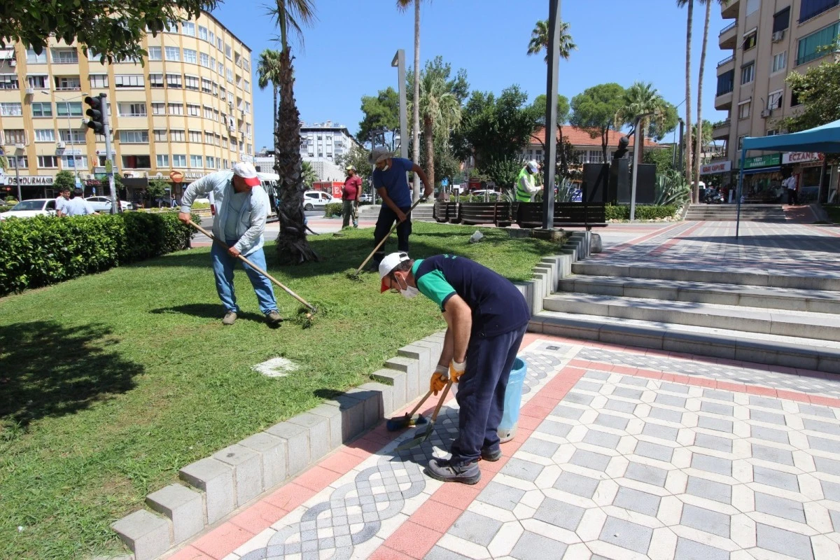 Nazilli Belediyesi’nden sahada yoğun mesai