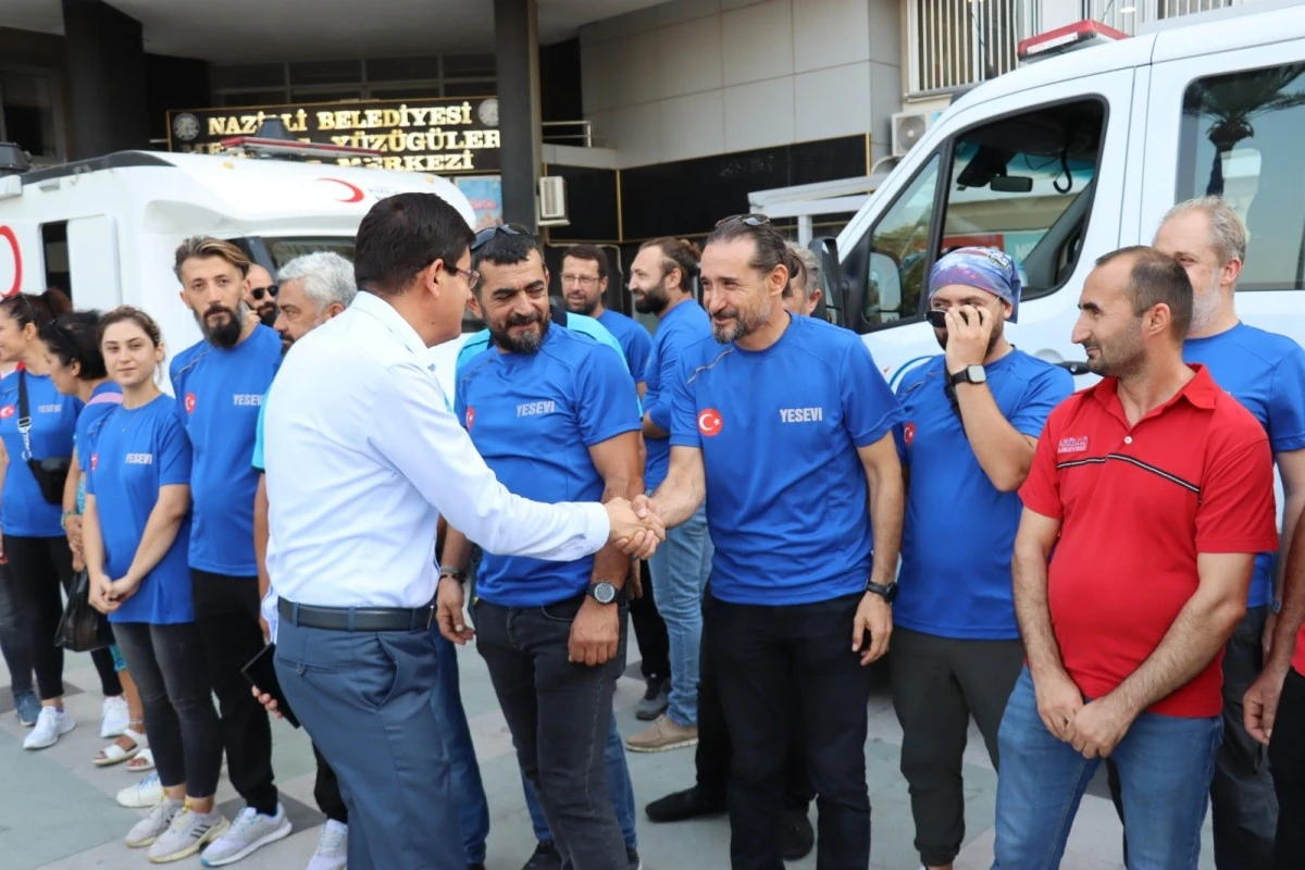 Nazilli’de depremlere yönelik eğitimler devam ediyor