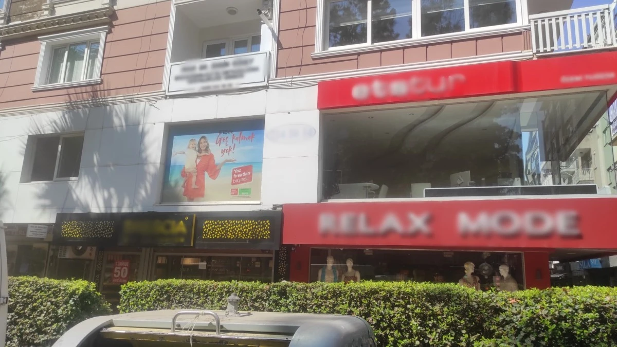 Kombi patlaması sonucu bir işyerinde yangın çıktı