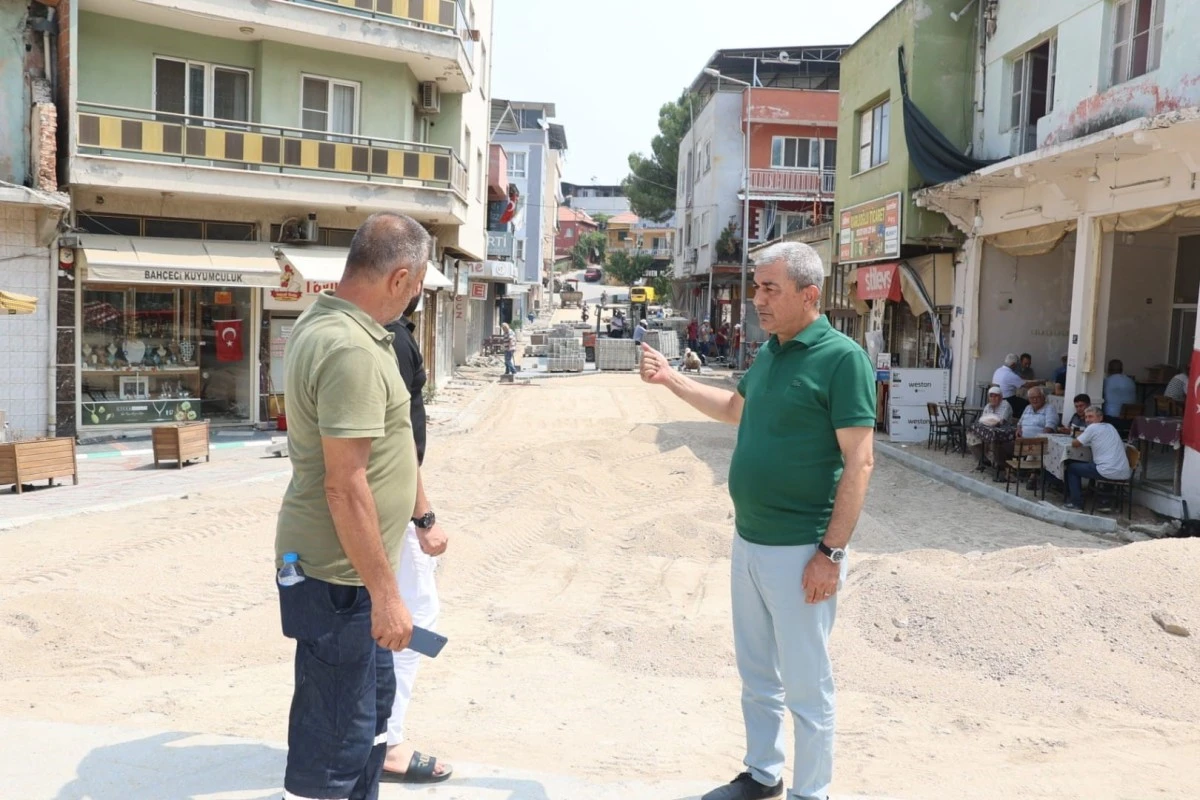 Koçarlı’da sokaklar yenileniyor