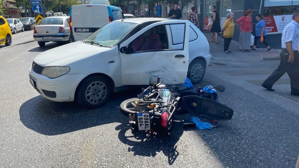 Kask hayat kurtardı, sürücü kazayı sıyrıklarla atlattı