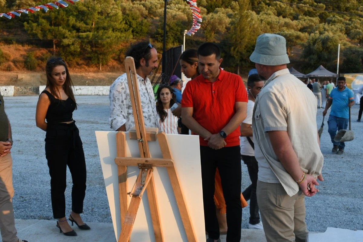 4. Uluslararası Kuşadası Neopolis Heykel Sempozyumu başladı