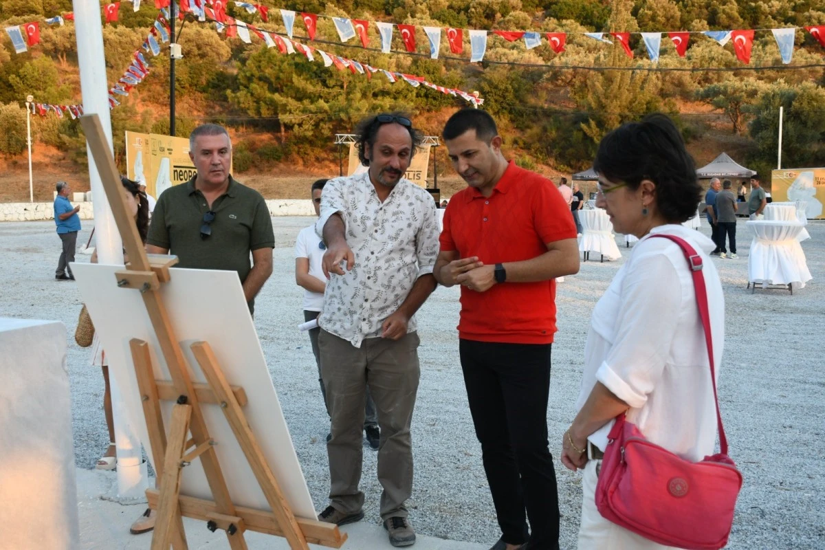 4. Uluslararası Kuşadası Neopolis Heykel Sempozyumu başladı