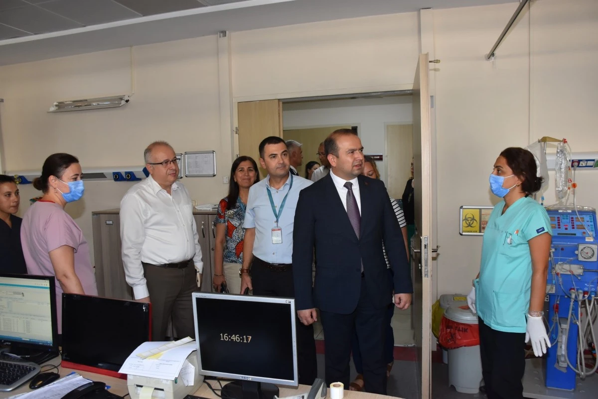 İl Sağlık Müdürü Şenkul, ADH’de incelemelerde bulundu