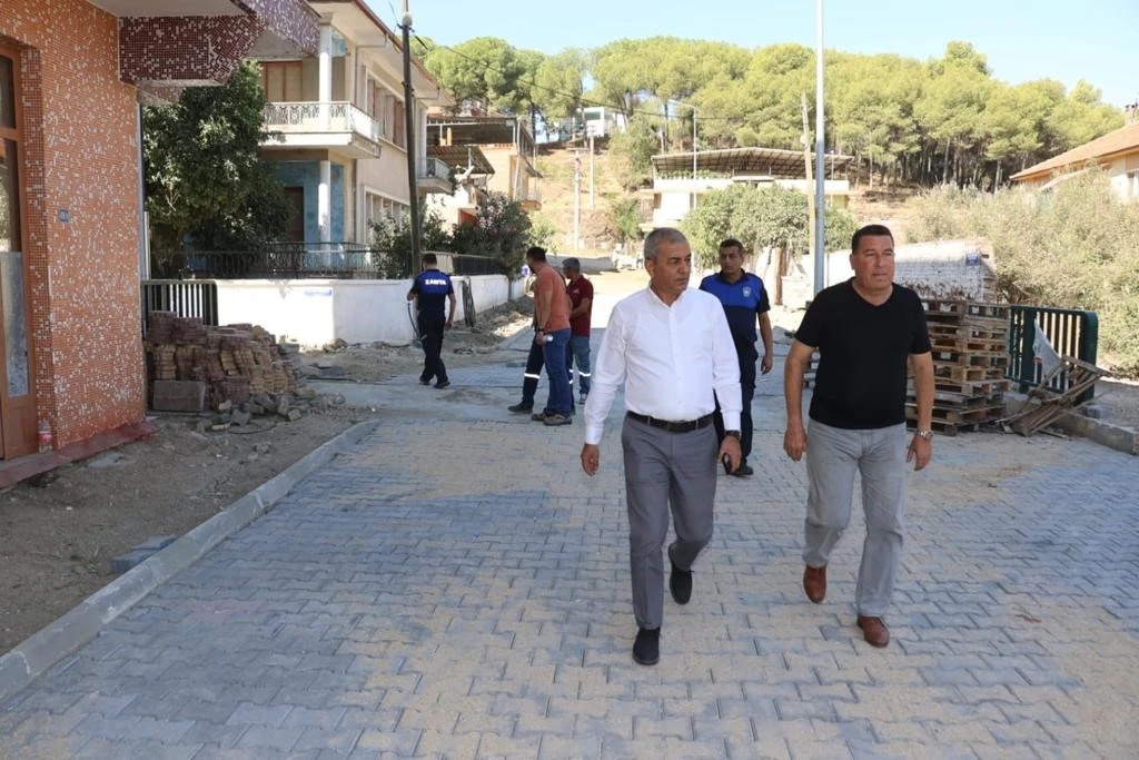Koçarlı’da sokak ve caddeler yenileniyor