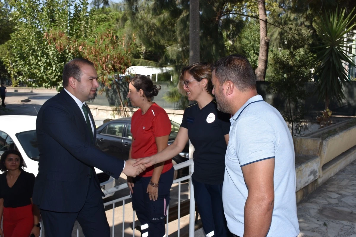 İl Sağlık Müdürü Şenkul’dan teknik inceleme