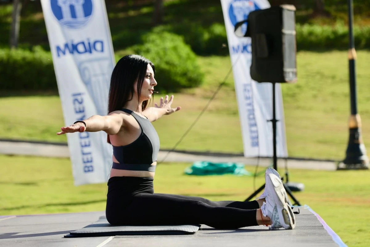 Avrupa Hareketlilik Haftası'nda Didim'de pilates etkinliği
