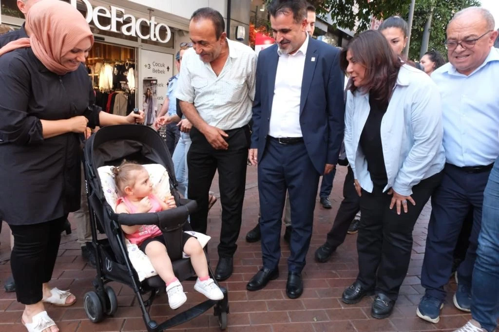 Başkan Çerçioğlu Nazilli'de vatandaşlarla bir araya geldi