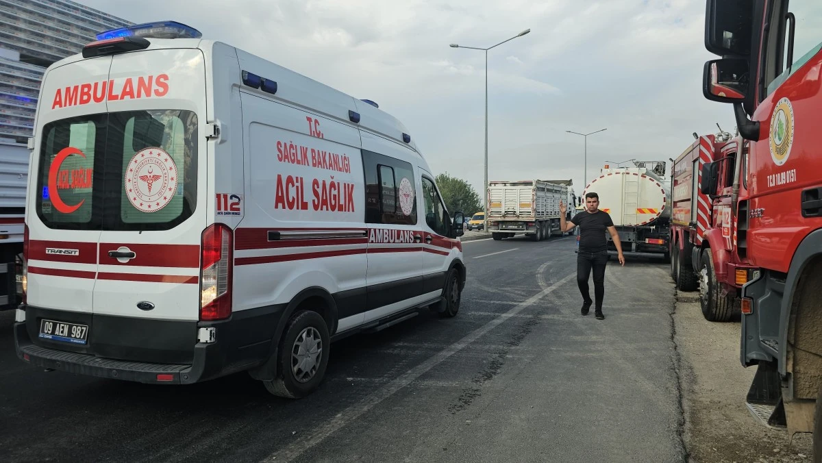 Gıda işletmesi alevlere teslim oldu