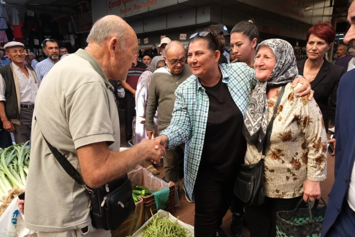 Başkan Çerçioğlu Nazilli'de vatandaşlarla buluştu