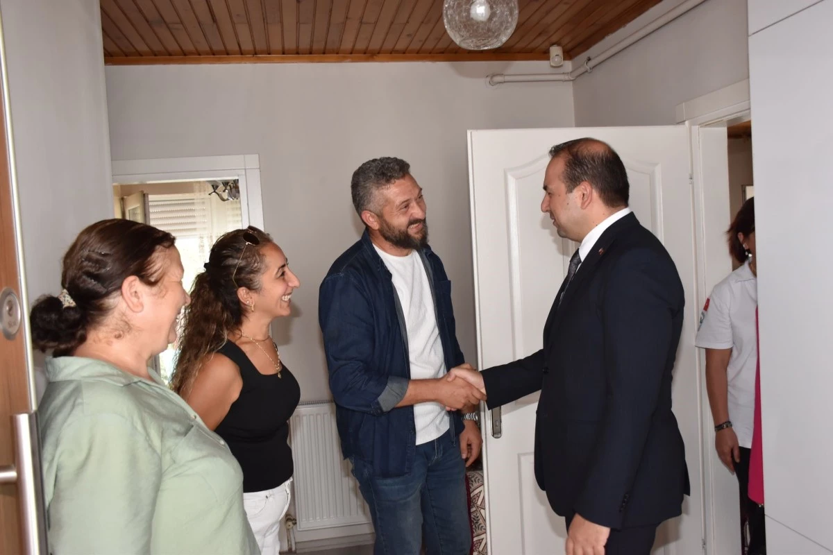Aydın İl Sağlık Müdürü Şenkul yaşlıları unutmadı