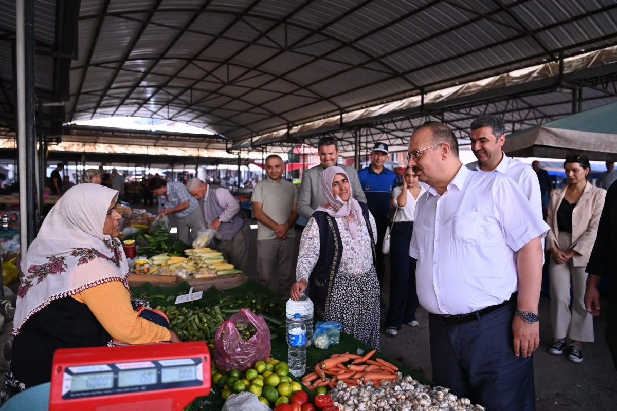 Vali Canbolat Çine ve Karpuzlu'da incelemelerde bulundu