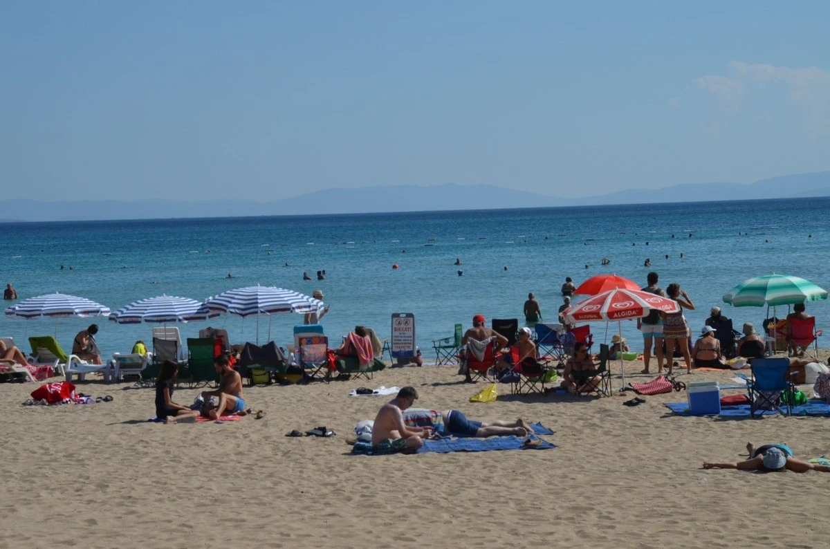 Didim’de Ekim ayında deniz keyfi sürüyor