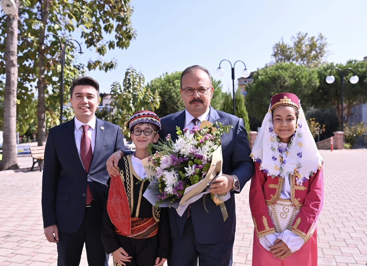 Aydın Valisi Karacasu'daki çalışmaları yerinde inceledi