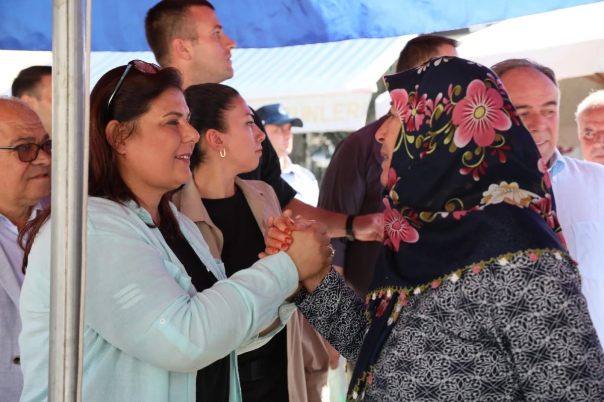 Başkan Çerçioğlu, Germencik'te vatandaşlarla bir araya geldi